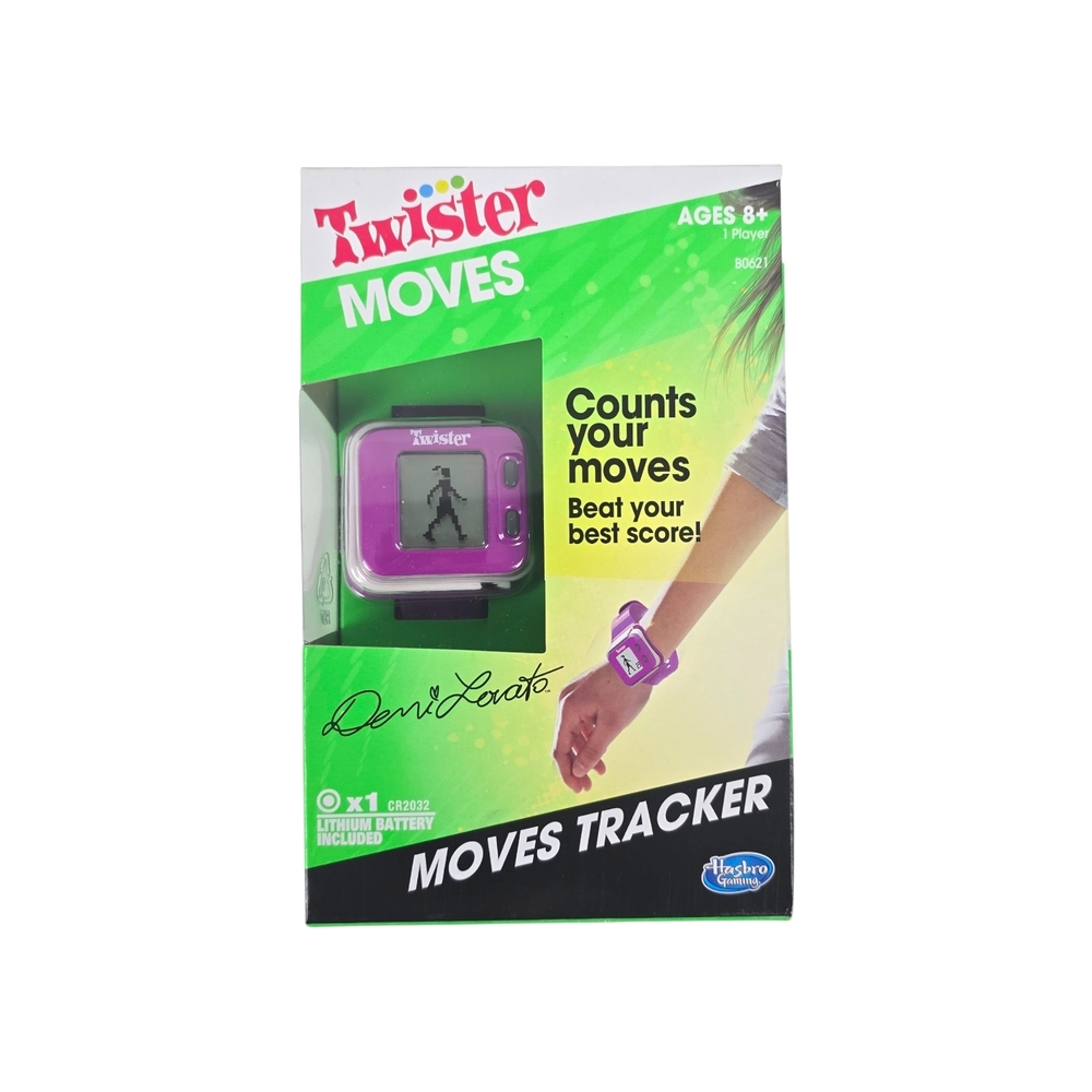 Hasbro Gaming Twister Moves, Tracker, Demi Lovato, Count Your Moves, Purple